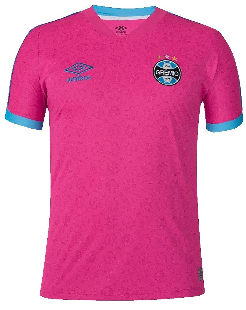 Camisa Gremio 2023 2024 Umbro oficial Outubro Rosa